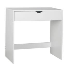 Havendro White Wooden Dressing Table Vanity Computer Desk Bedroom Furniture