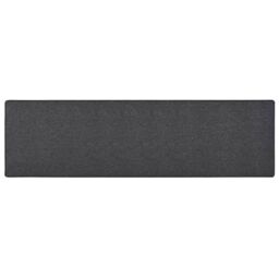 Berkfield Home Carpet Runner Anthracite 50x200 cm in Black - Size: 100 cm diameter - thumbnail 1