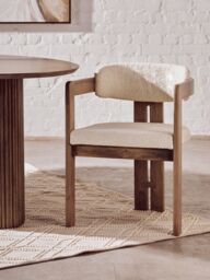 Orsina Small Geometric Iovry Rug in Cream - thumbnail 3