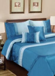 Rapport Home Monaco Boudoir Filled Cushion (50x30 cm) in Teal - Size: 45 cm x 45 cm - thumbnail 1