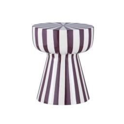 sweeek Side table, coffee table, bedside table, enamelled steel two-tone in Purple - thumbnail 2