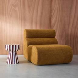 sweeek Side table, coffee table, bedside table, enamelled steel two-tone in Purple - thumbnail 4