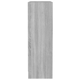 Berkfield Home Bookshelf Grey Sonoma 60x24x74.5 cm Engineered Wood - thumbnail 5