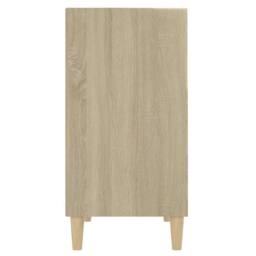 Berkfield Home Sideboard Sonoma Oak 57x35x70 cm Engineered Wood in Brown - Size: 57 x 35 x 70 cm - thumbnail 5