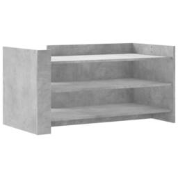 Berkfield Home Durable Coffee Table Concrete Grey 100x50x50 cm Engineered Wood - Size: 100 x 50 x 50 cm - thumbnail 3