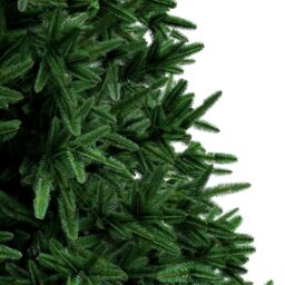 Charles Bentley Luxury Faux Nordic Spruce Hinged Christmas Tree Artificial in Green - thumbnail 5