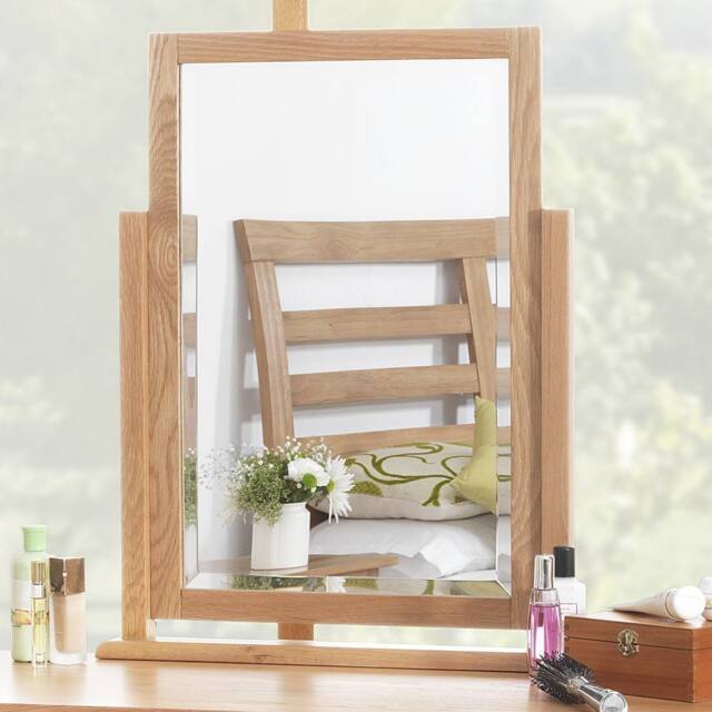 Statement Furniture Edward Hopper Dressing Table Mirror in Brown - image 1