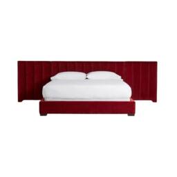 Stratus Interiors Raphael Extra Wide Headboard Bed-No Storage in Red - Size: Super King - thumbnail 1