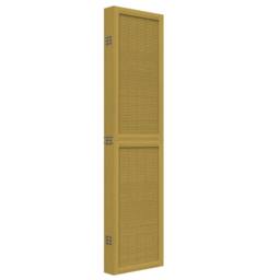 Berkfield Home Room Divider 6 Panels Brown Solid Wood Paulownia - thumbnail 5