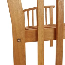 Berkfield Home Garden Bench 119 cm Solid Acacia Wood in Brown - thumbnail 6