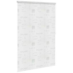 Berkfield Home Shower Roller Blind 140x240 cm Splash in White