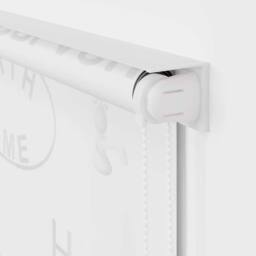 Berkfield Home Shower Roller Blind 140x240 cm Splash in White - thumbnail 7