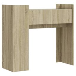 Berkfield Home Console Table Sonoma Oak 100x35x90 cm Engineered Wood in Light Brown - Size: 100 x 35 x 90 cm - thumbnail 6