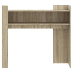 Berkfield Home Console Table Sonoma Oak 100x35x90 cm Engineered Wood in Light Brown - Size: 100 x 35 x 90 cm - thumbnail 4