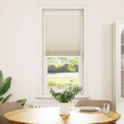Berkfield Home Plisse Blind 40x100cm Cream - Size: 40x100 cm - thumbnail 2