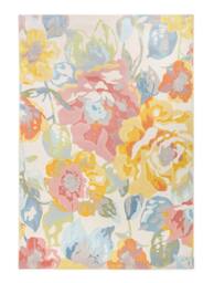 The Rug Shop UK Multi Floral Modern Easy To Clean Jute Back Area Rug - Size: 160 cm x 230 cm - thumbnail 7
