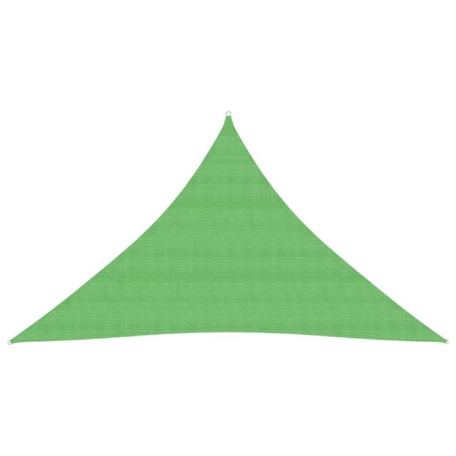 Berkfield Home Sunshade Sail 160 g/m ² Light Green 5x5x6 m HDPE - image 1