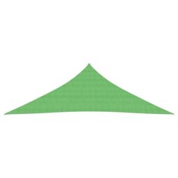 Berkfield Home Sunshade Sail 160 g/m ² Light Green 5x5x6 m HDPE - thumbnail 2