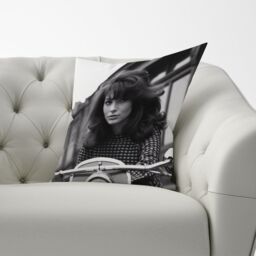 Warren Reed - Designer 1960 Riding Out Cushions in Black - Size: 60 cm x 60 cm - thumbnail 3