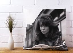 Warren Reed - Designer 1960 Riding Out Cushions in Black - Size: 60 cm x 60 cm - thumbnail 2