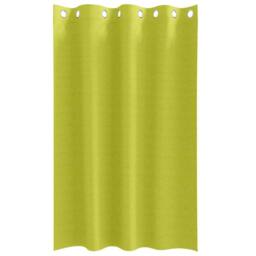 Berkfield Home Bright Curtains with Curtains 2 pcs Apple green 175 x 140 cm Polyester in Lime - thumbnail 4