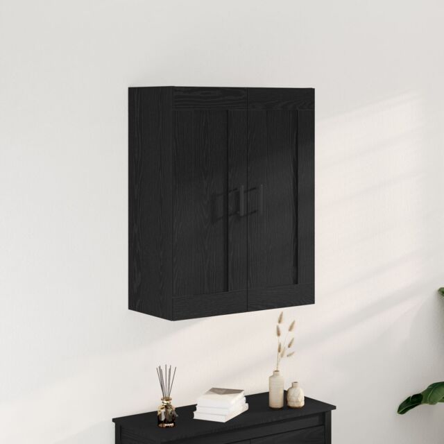 Berkfield Home Highboard Black Oak 69, 5x34x90 cm Engineered Wood - Size: 5 x 34 x 90 cm - image 1