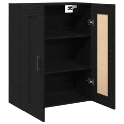 Berkfield Home Highboard Black Oak 69, 5x34x90 cm Engineered Wood - Size: 5 x 34 x 90 cm - thumbnail 5