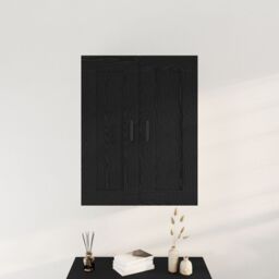 Berkfield Home Highboard Black Oak 69, 5x34x90 cm Engineered Wood - Size: 5 x 34 x 90 cm - thumbnail 4