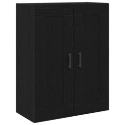 Berkfield Home Highboard Black Oak 69, 5x34x90 cm Engineered Wood - Size: 5 x 34 x 90 cm - thumbnail 2