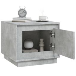 Berkfield Home Coffee Table Concrete Grey 51x50x44 cm Engineered Wood - Size: 51 x 50 x 44 cm - thumbnail 4