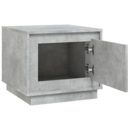 Berkfield Home Coffee Table Concrete Grey 51x50x44 cm Engineered Wood - Size: 51 x 50 x 44 cm - thumbnail 6