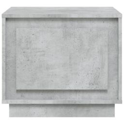 Berkfield Home Coffee Table Concrete Grey 51x50x44 cm Engineered Wood - Size: 51 x 50 x 44 cm - thumbnail 5