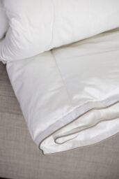 Soak&Sleep 9 Tog Soft As Down Microfibre Duvet in White - Size: Single - thumbnail 4
