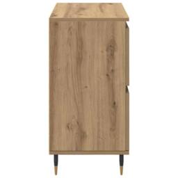 Berkfield Home Sideboard with Storage with Door Brown 60 x 35 x 70 cm Engineered wood - thumbnail 7