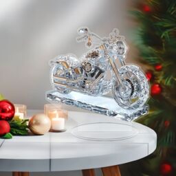 Leaper Motorbike Acrylic 2D Desktop Decoration in Clear - thumbnail 6