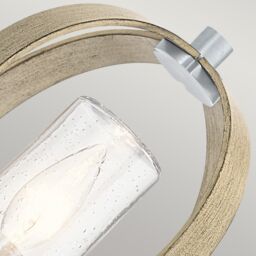 Netlighting Kichler Grand Bank Outdoor Modern Wall Lamp Distressed Antique Grey IP44 - thumbnail 4