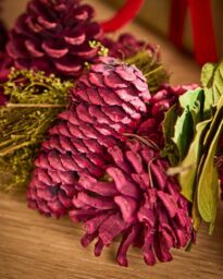 Dibor Cinnamon Pine Xmas Table Decoration Christmas Garland 1.05m - Size: Large - thumbnail 3