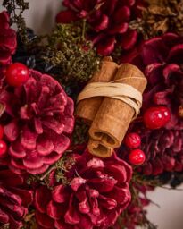 Dibor Cinnamon Pine Xmas Table Decoration Christmas Garland 1.05m - Size: Large - thumbnail 4