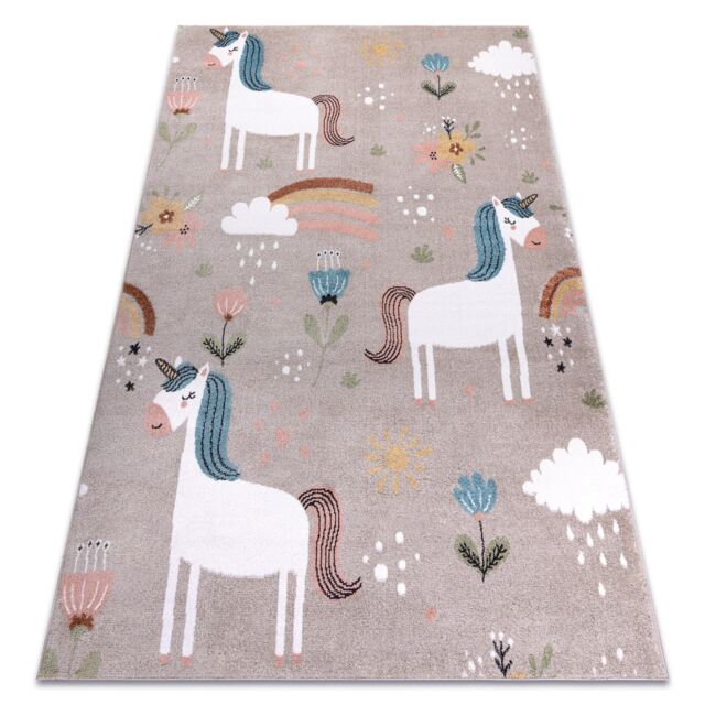 RugsX Fun Rug in Beige - Size: 140 cm x 190 cm - image 1