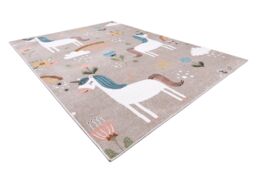 RugsX Fun Rug in Beige - Size: 140 cm x 190 cm - thumbnail 4