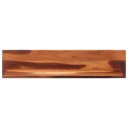 Berkfield Home Wall Shelves 2 pcs 112x20x26 cm Solid Wood Acacia in Brown - Size: 112 x 20 x 26 cm - thumbnail 3