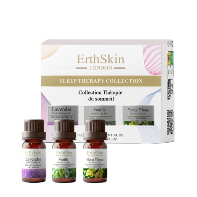 Erth Skin London Sleep Therapy Collection Essential oil pack of 3 in Clear - image 1