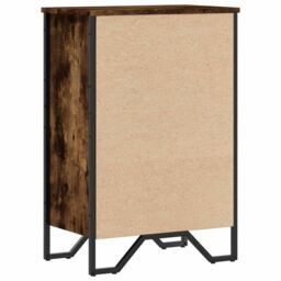 Berkfield Home Bookcase Smoked Oak 50x31x74.5 cm Engineered Wood in Brown - thumbnail 6