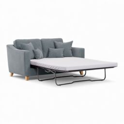 The Great Sofa Company Jackson Chenille Sofa Bed in Grey - Size: 2 Seater - thumbnail 3