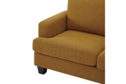 Home Detail Hazel 3 Seater Sofa With Chaise in Mustard - thumbnail 5