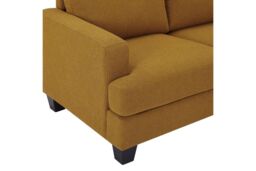 Home Detail Hazel 3 Seater Sofa With Chaise in Mustard - thumbnail 4