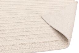 The Rug Shop UK Cream Modern Outdoor Easy to clean Hand Made Plain Area Rug - Size: 160 cm x 230 cm - thumbnail 5