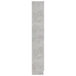Berkfield Home Vitrine Cabinet Concrete Grey 82.5x30.5x185.5 cm Engineered Wood - thumbnail 7