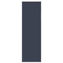 Berkfield Home Roller Blind Blackout Marine 75x230 cm Fabric Width 70.7 cm Polyester in Blue - thumbnail 1