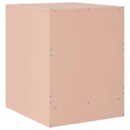 Berkfield Home Durable Bedside Cabinets 2 pcs Pink 34.5x39x44 cm Steel - thumbnail 9